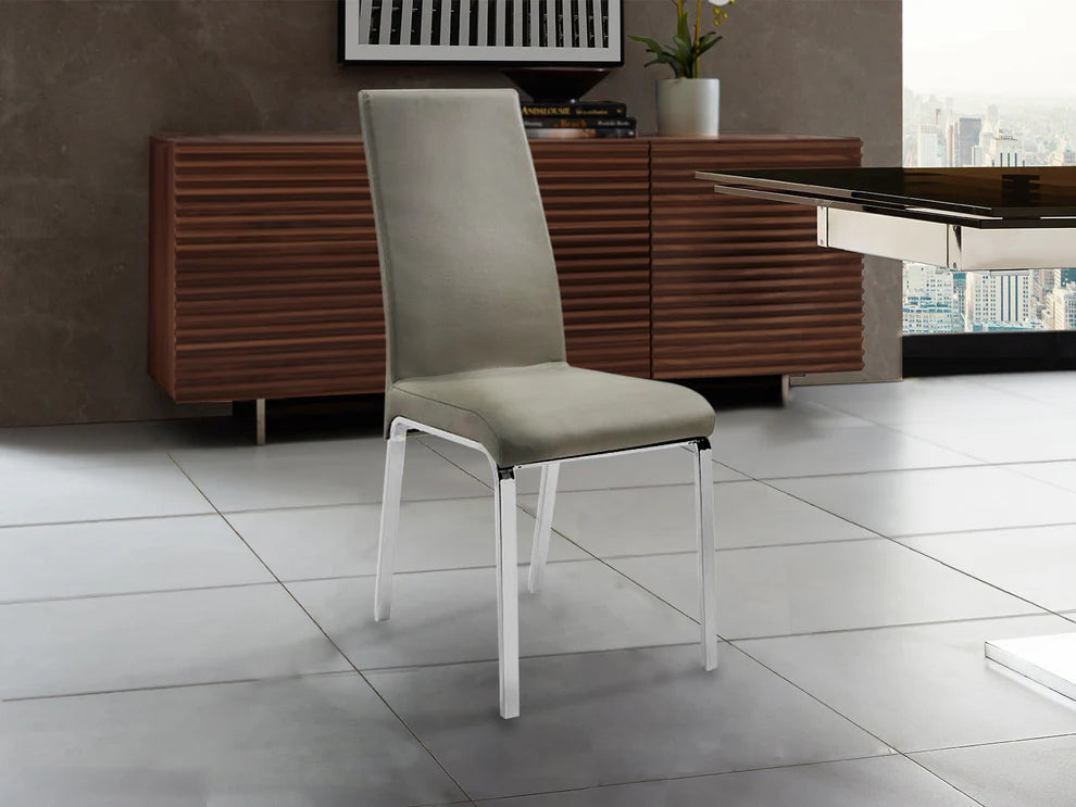 Loto Dining Chair White Model TC-2007-WH