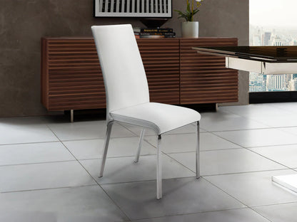 Loto Dining Chair White Model TC-2007-WH