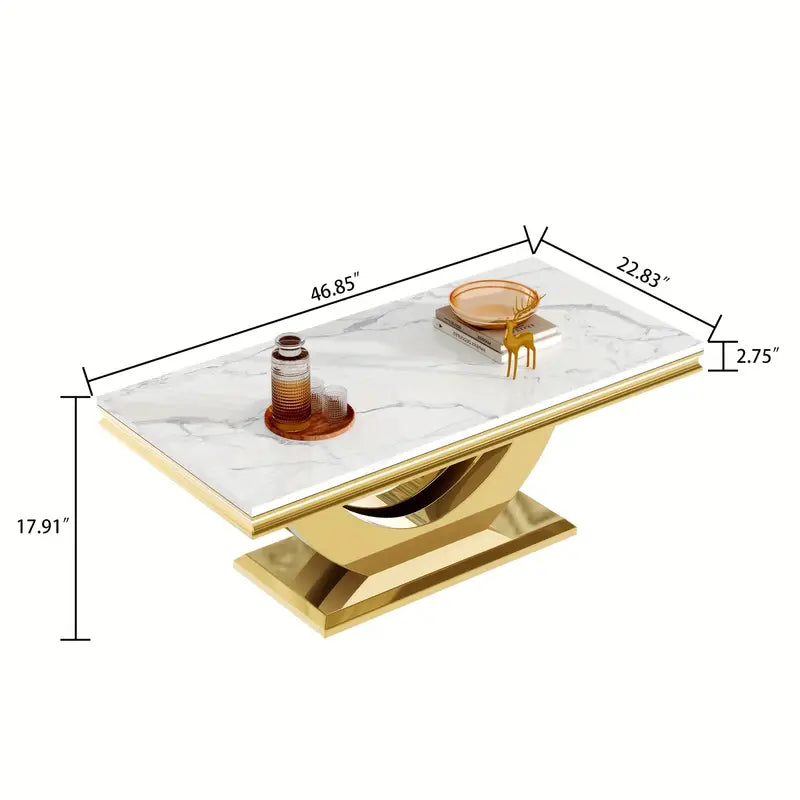 Tablero de mesa de mármol impreso moderno