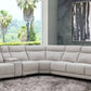 Kimmel Leather Power Reclining Sectional with Power Headrests