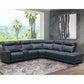 Kimmel Leather Power Reclining Sectional with Power Headrests