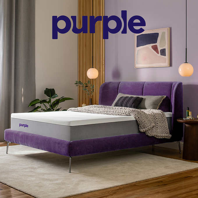 PurpleRenew 11" Gel Grid Mattress King Floor Model