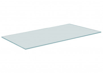 Vidrio templado opcional para mesa de comedor rectangular grande Atlantis Patio de 78" 