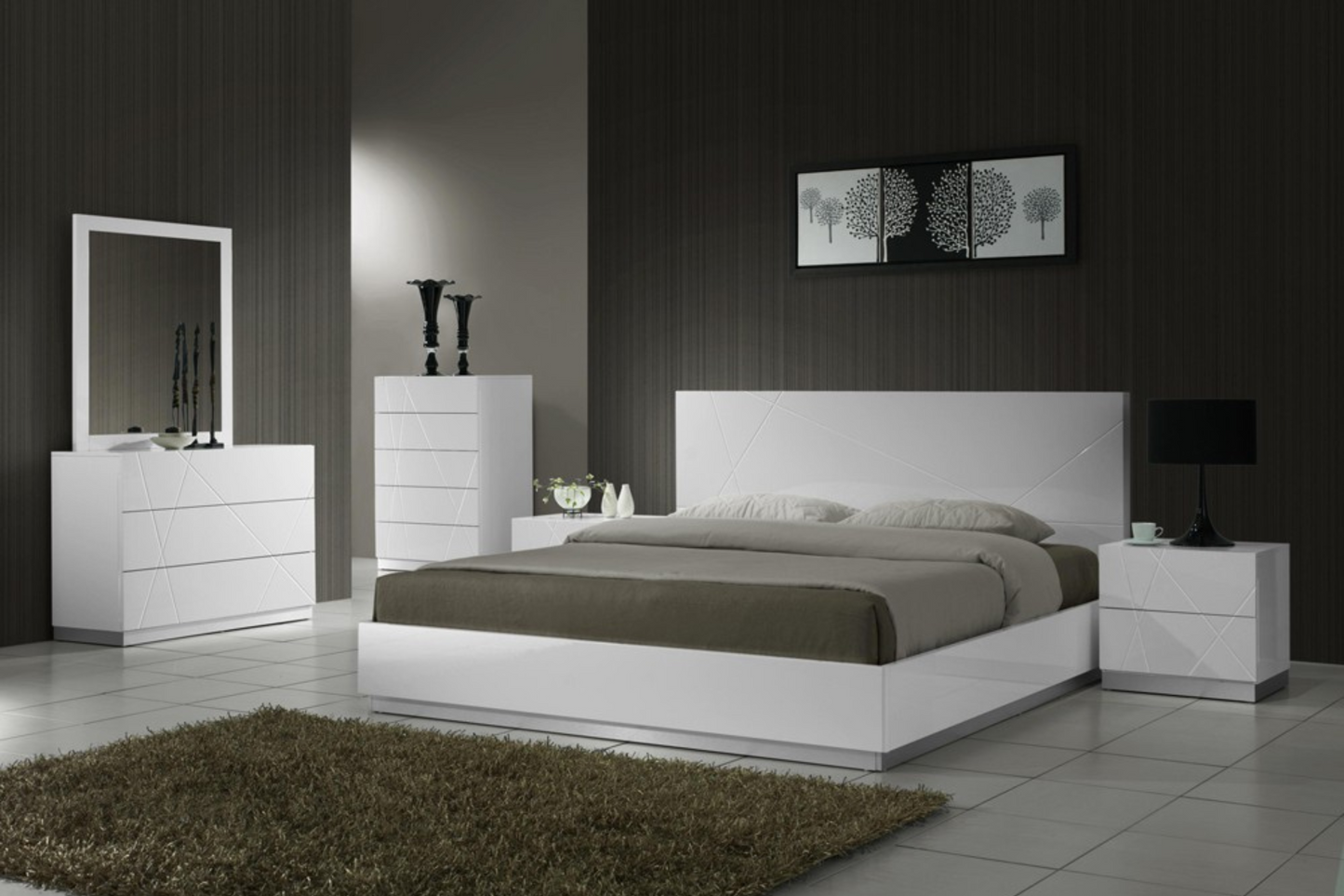 Cómoda de dormitorio Naples SKU: 17686 