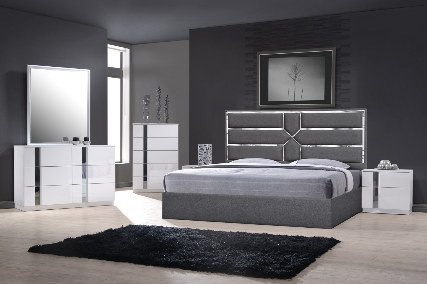 Cama de dormitorio Da Vinci SKU: 18731