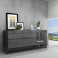 Grey Cloud Modern Buffet in High Gloss SKU: 176971-G