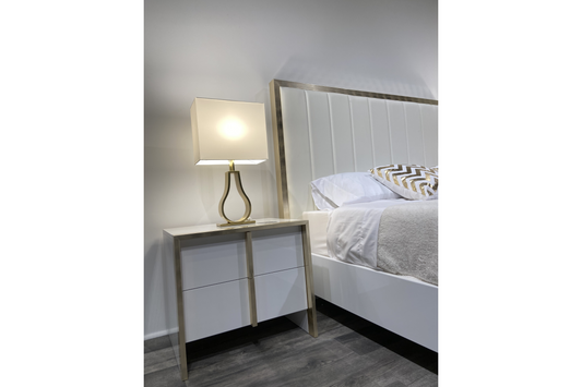 Mesilla de noche Fiocco Premium para dormitorio SKU: 17454 