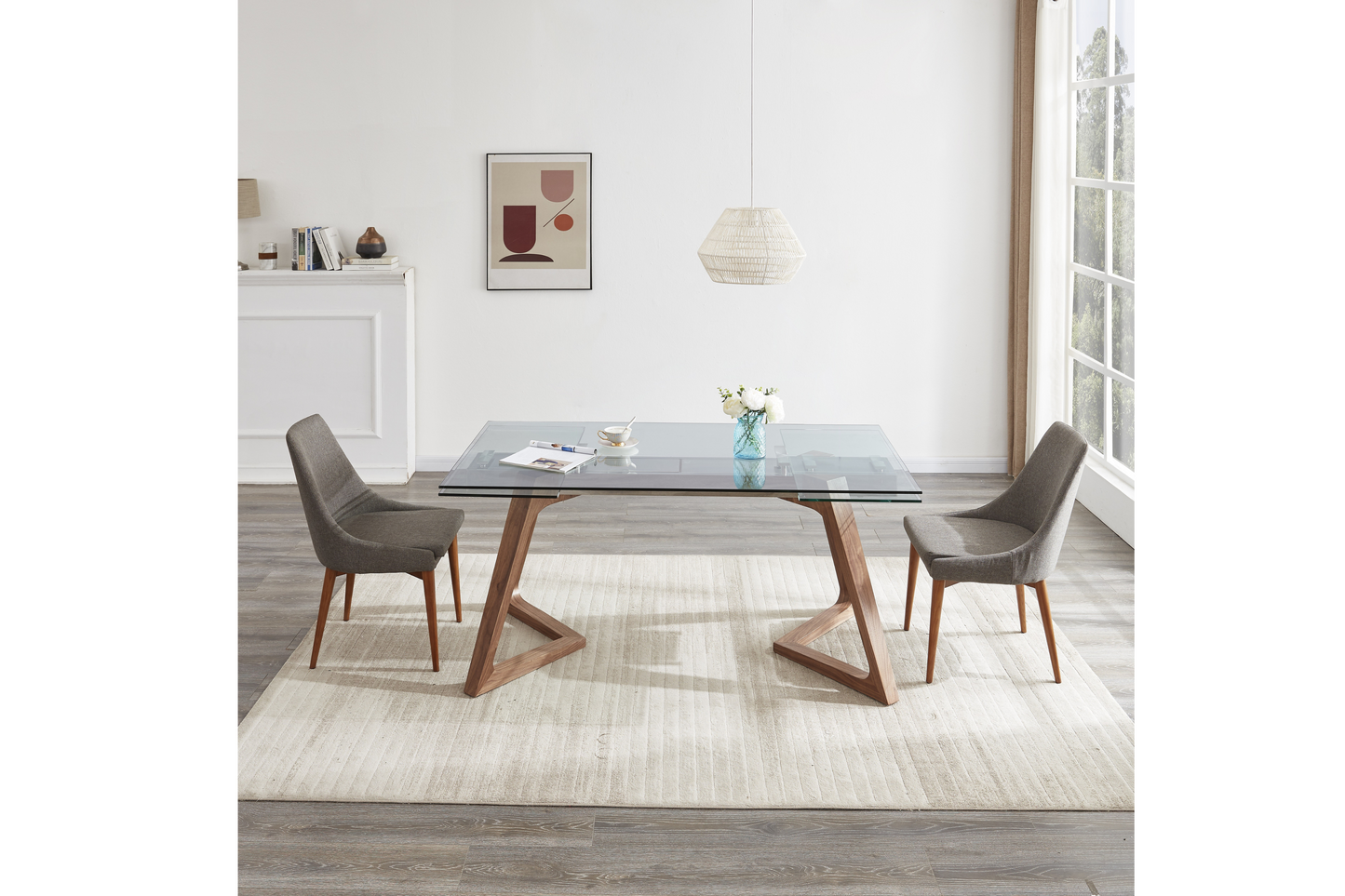 Mesa de comedor extensible Class SKU: 18886-T 