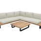 Highboune Cay 3 PC Sectional w/off-white cushions SKU: 519-1265-NAT - Venini Furniture 