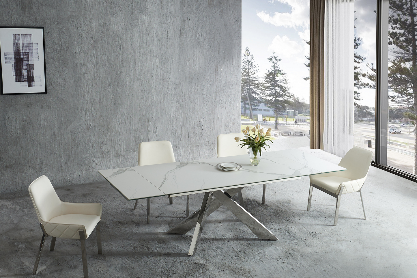 Carrara Extension Dining Table SKU: 17721