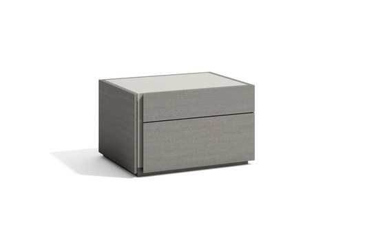 Sintra Premium Bedroom Nightstand in Grey SKU:17554