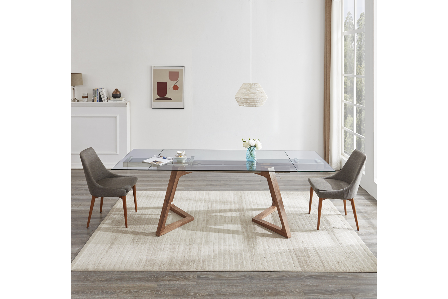 Class Extension Dining Table SKU: 18886-T