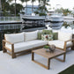 Lyford Cay 5 PC Modular Sectional w/off-white cushions 619-1266-NAT - Venini Furniture 