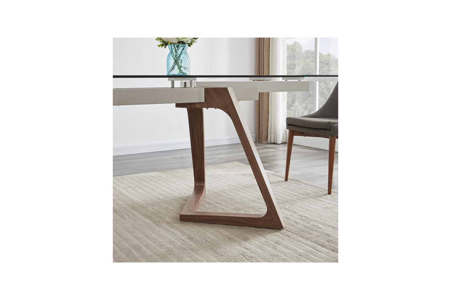 Mesa de comedor extensible Class SKU: 18886-T 