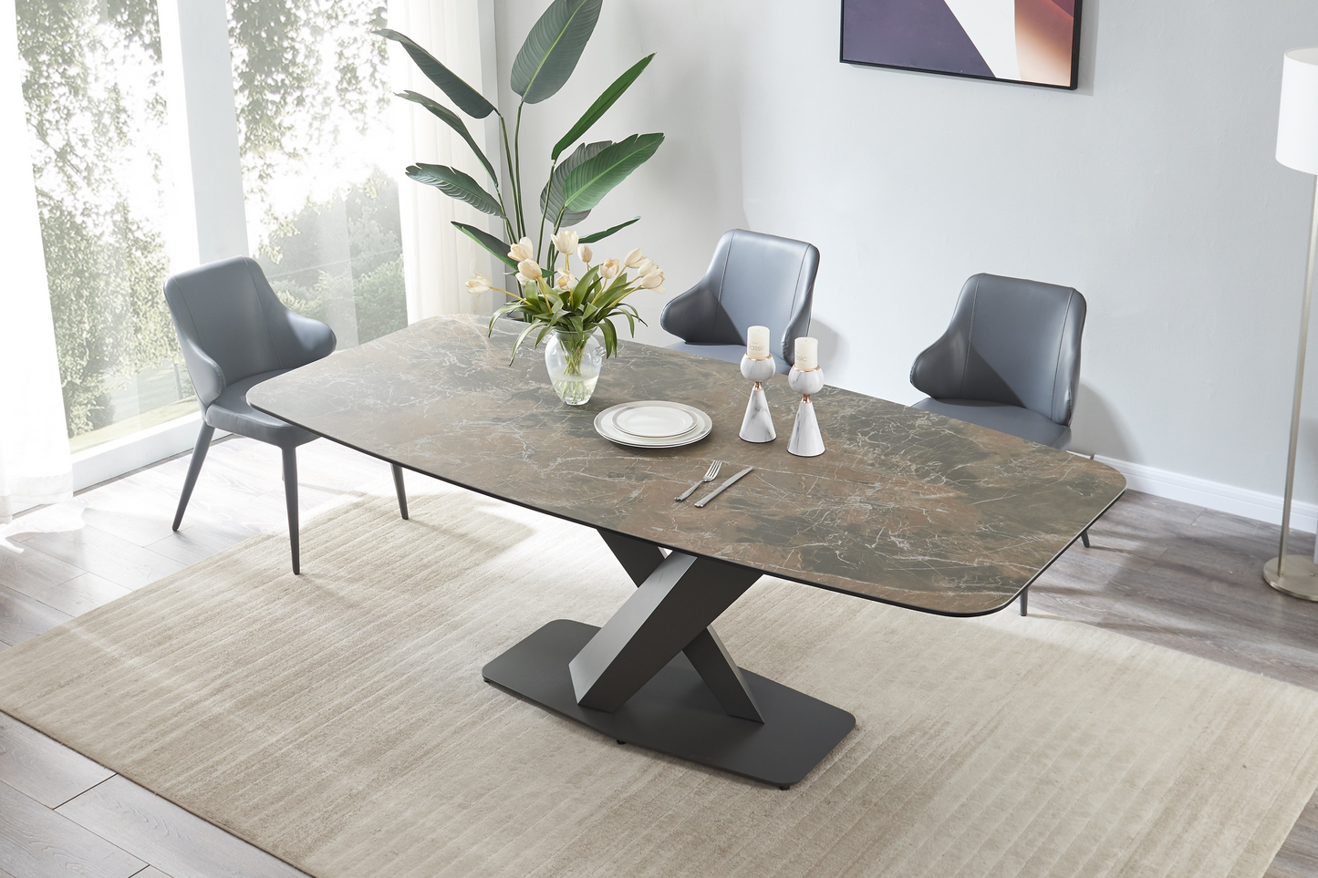 Elegance Fixed Table SKU: 18884