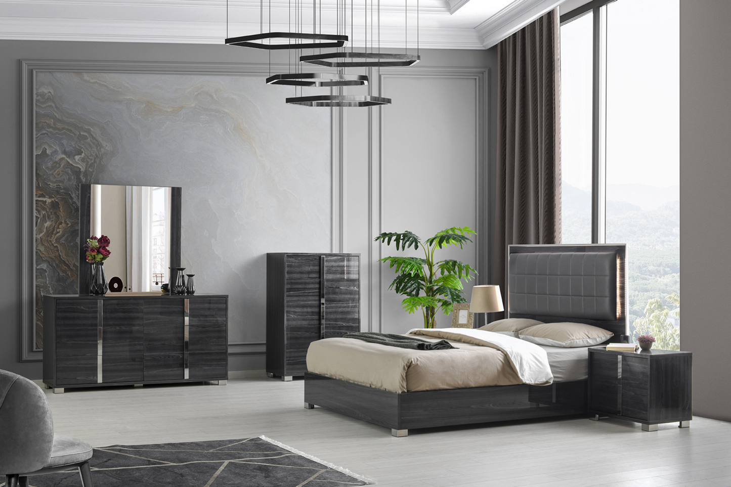 Giulia Bedroom Nighstand SKU: 101