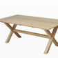 Bali Rectangular Table SKU: PJO-3601-NAT-RT - Venini Furniture 