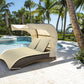 Big Sur 3 PC Daybed Set w/off-white cushions - Venini Furniture 