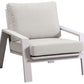 Mykonos Lounge Chair w/off-white cushion - Venini Furniture 