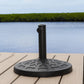 Panama Jack Resin Umbrella Base For Dining Tables (25 Lbs.) - Venini Furniture 