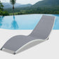 Curve Stackable Sling Chaise Lounge SKU: PRP-3001-GREY - Venini Furniture 