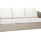 Cubix Sofa w/off-white cushion SKU: 902-1349-KBU-S - Venini Furniture 