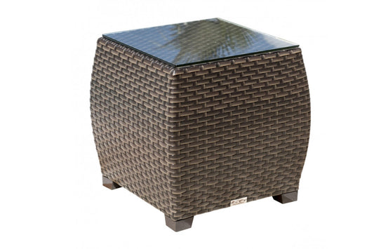 Samoa End Table SKU: 901-1347-ATQ-ET - Venini Furniture 