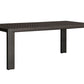 Samoa Rectangular Woven Dining Table SKU: 901-3347-ATQ-RT - Venini Furniture 