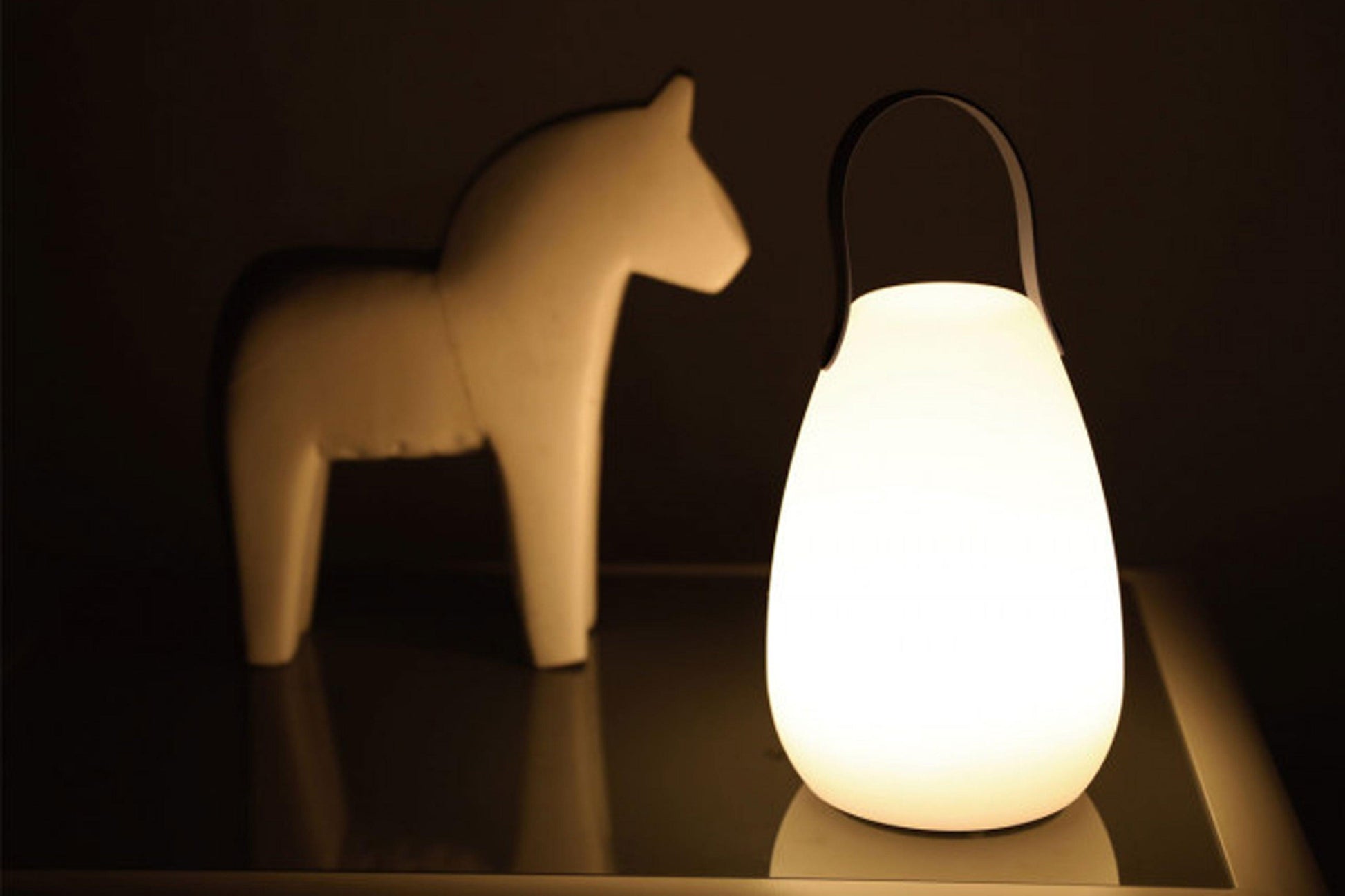 LED Jar Lamp with Silicone Handle - Venini Furniture 