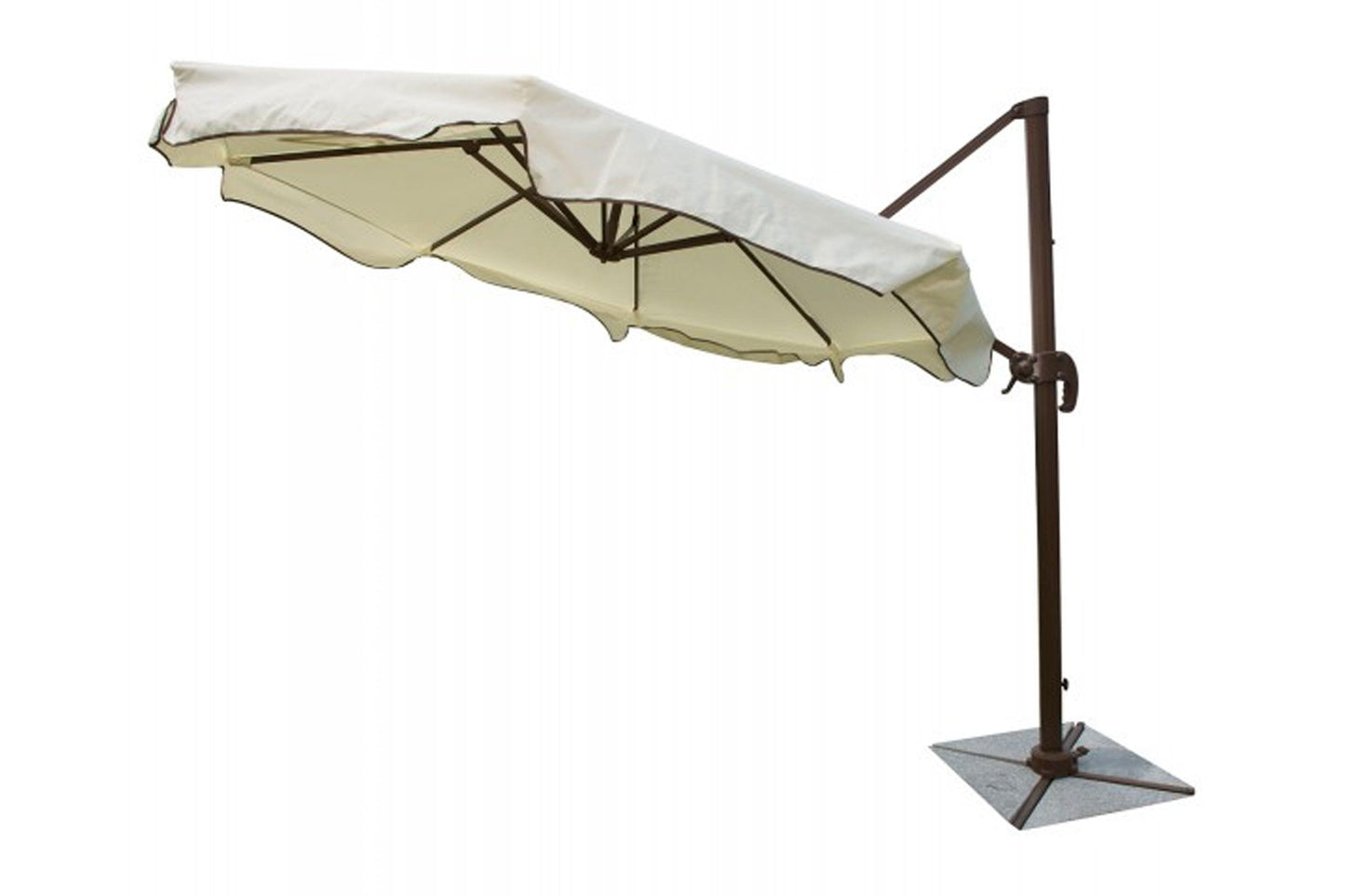 Panama Jack 10 FT DIA Cantilever Umbrella with stone bases - Venini Furniture 