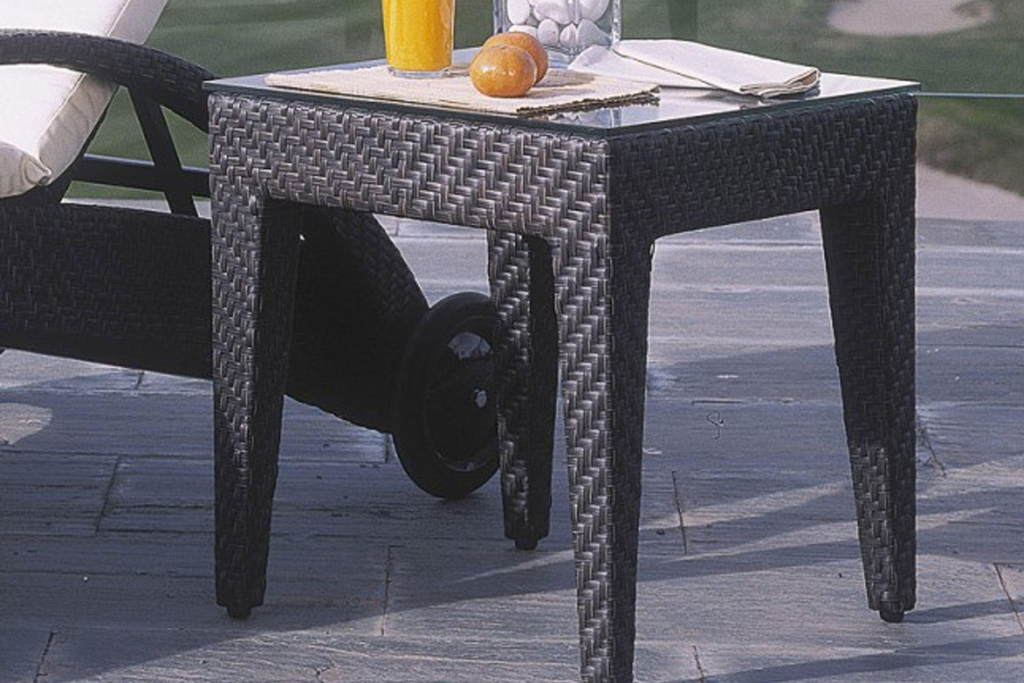 Atlantis Patio End Table - Venini Furniture 