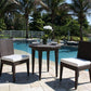 Atlantis 3 PC Sidechair Dining Bistro Group SKU: 903-3305-JBP-3DS - Venini Furniture 