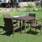 Atlantis 5 PC Dining Group SKU: 903-3303-JBP-5DA - Venini Furniture 