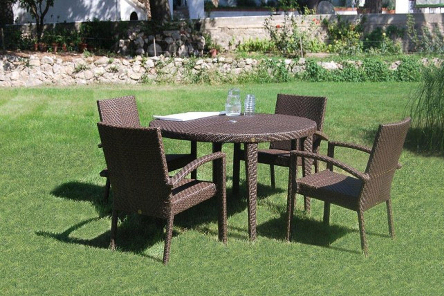 Atlantis 5 PC Dining Group SKU: 903-3303-JBP-5DA - Venini Furniture 