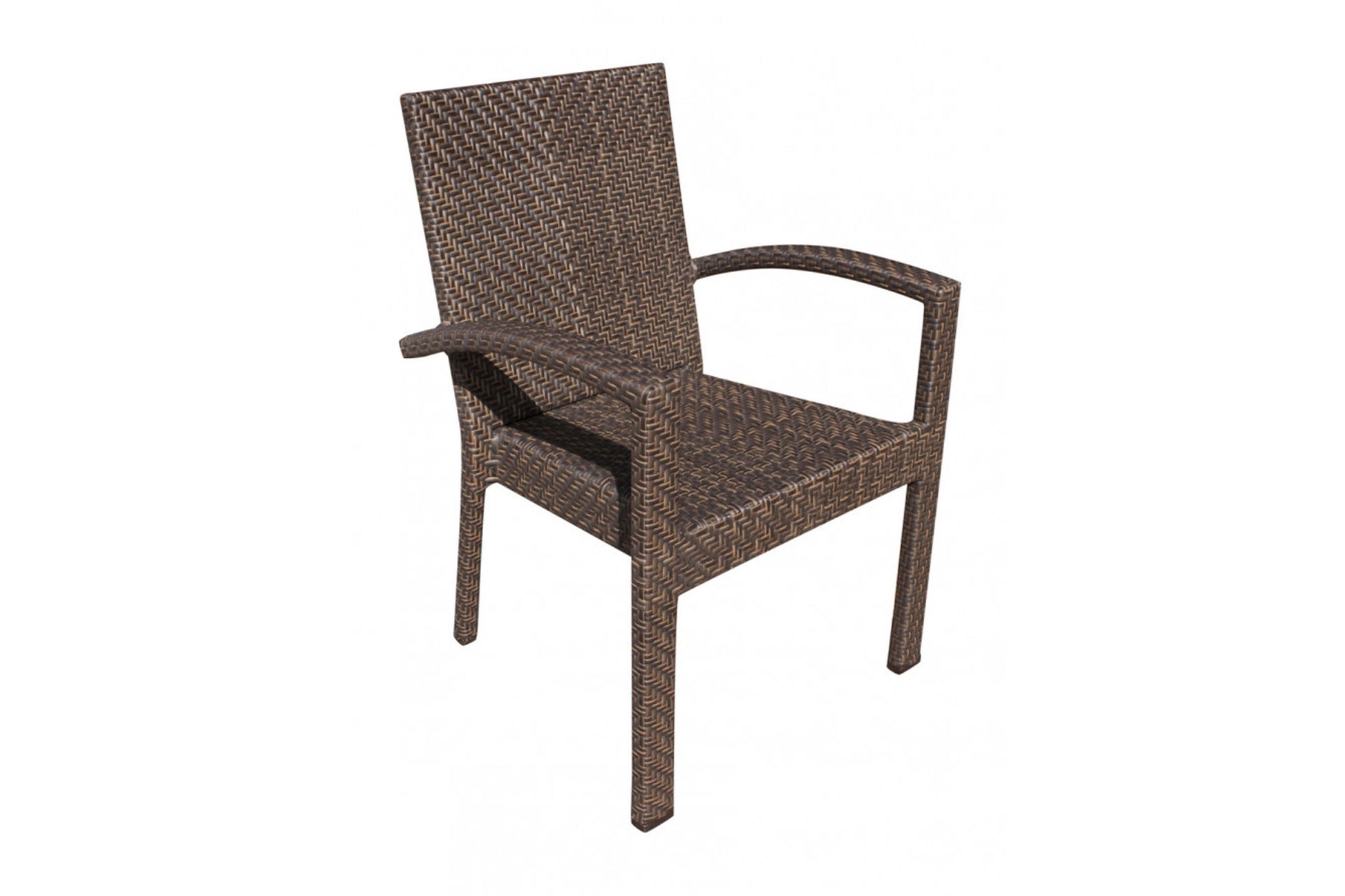 Atlantis Patio Stackable Armchair SKU: 903-3304-JBP-A - Venini Furniture 