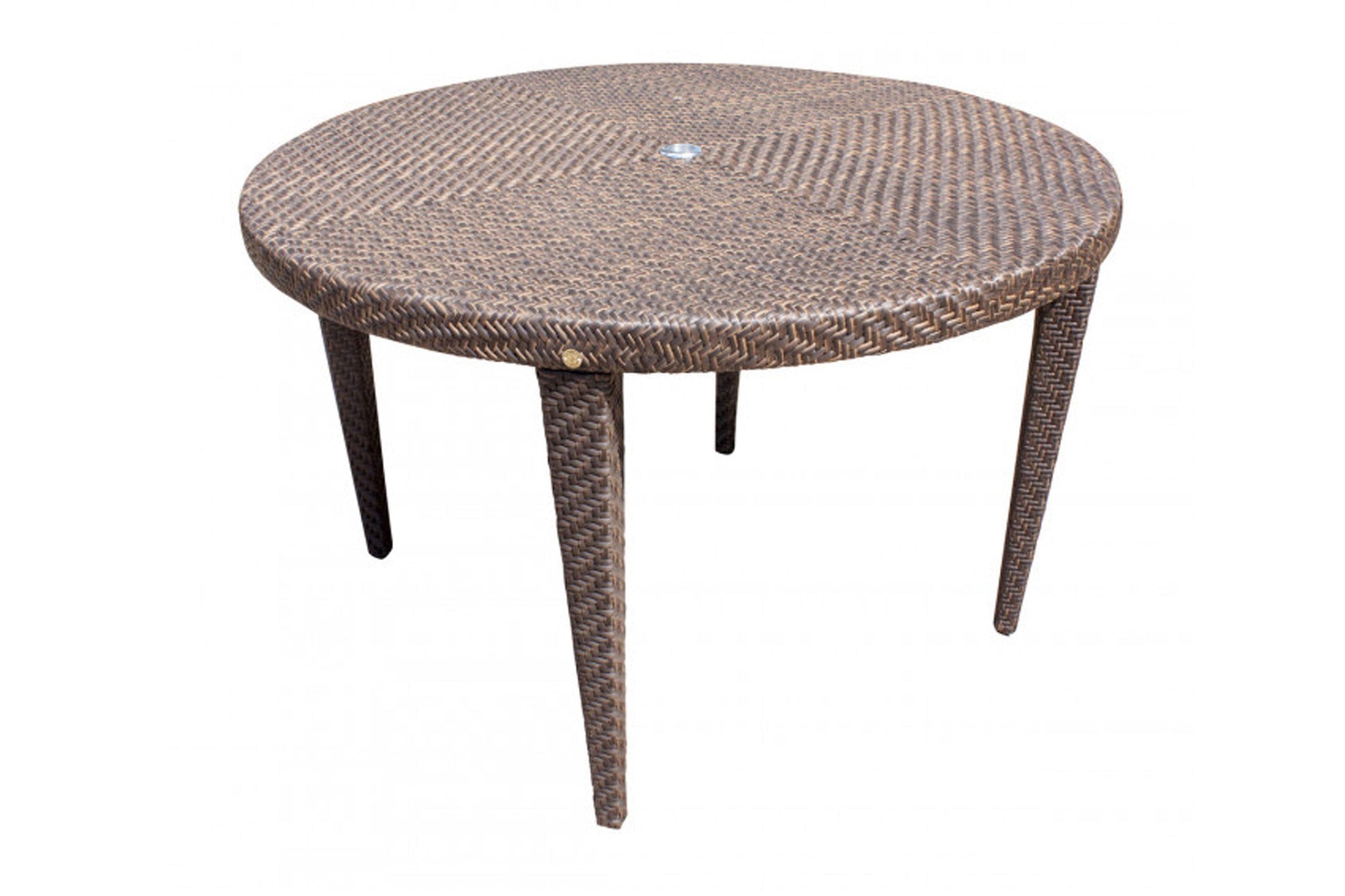 Atlantis Patio Woven Round 47" Table SKU: 903-3303-JBP - Venini Furniture 