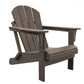 Poly Resin Adirondack Chair SKU: PJO-4001 - Venini Furniture 