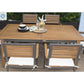 Boca Grande 7 PC Dining Set SKU: PJO-3201-GRY-7DA - Venini Furniture 