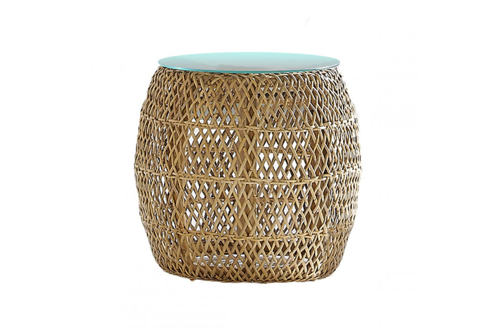 Sumatra end table with honey color.  End table for the outdoor livingroom.