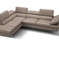 A761 Italian Leather Sectional in Peanut - Venini Furniture 