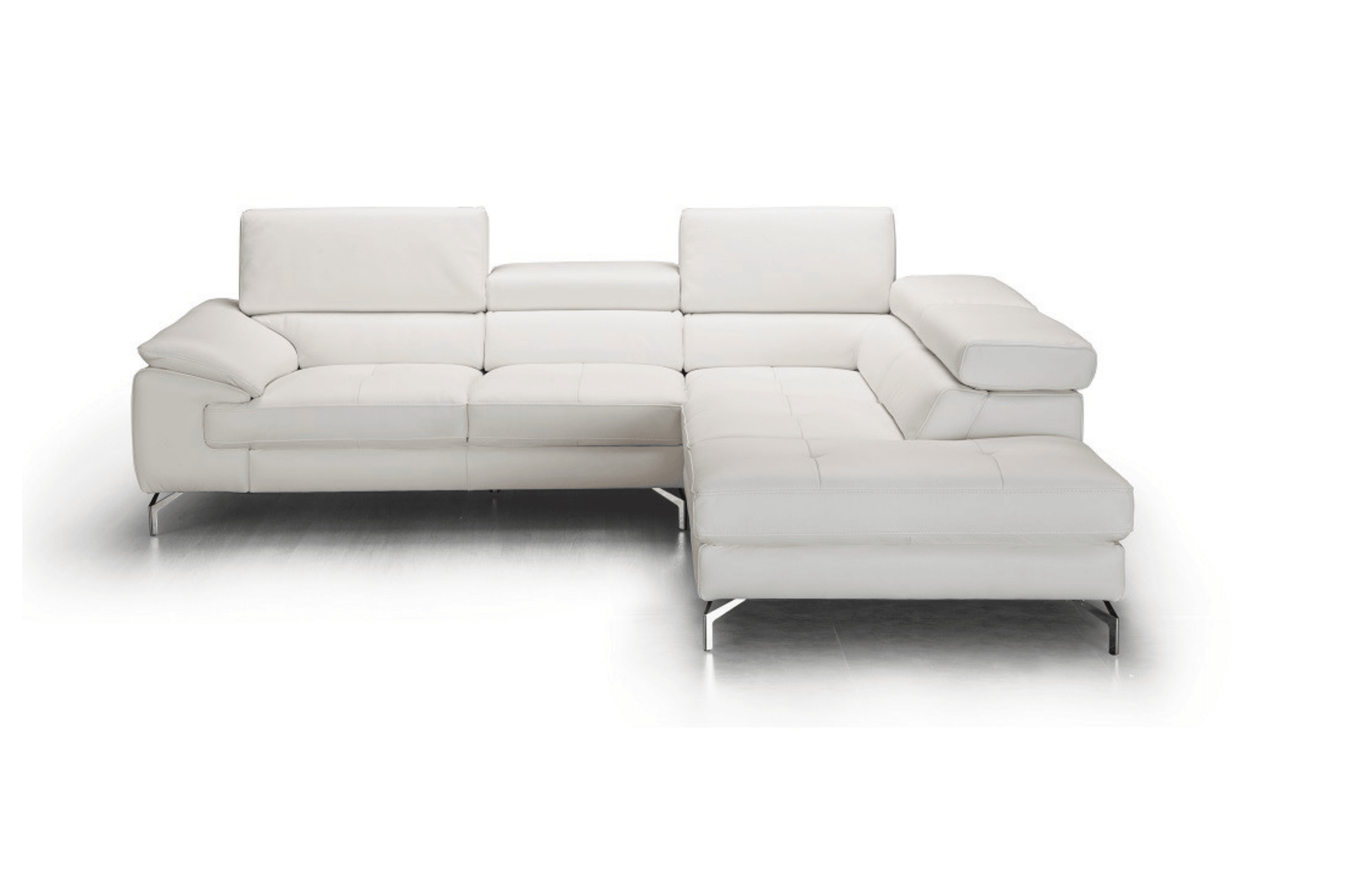 Nila Premium Leather Sectional - Venini Furniture 