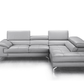 Olivia Premium Leather Sectional - Venini Furniture 