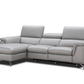 Serena Premium Leather Sectional - Venini Furniture 