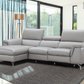 Serena Premium Leather Sectional - Venini Furniture 