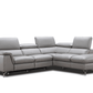 Viola Premium Leather Sectional - Venini Furniture 