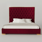 Patricia Velvet Bed - Venini Furniture 