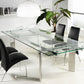 Euphoria Dining Table Clear Model CB-095 - Venini Furniture 