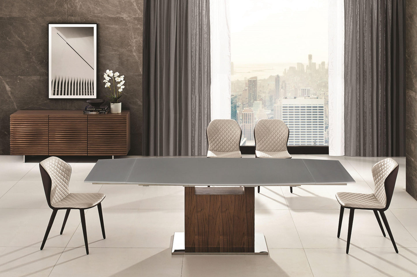 Olivia Dining Table Model TC-MT03 - Venini Furniture 