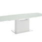 Olivia motorized dining table with white base - Venini Furniture 