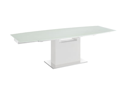 Olivia motorized dining table with white base - Venini Furniture 